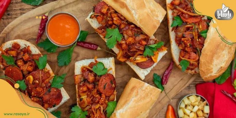 طرز تهیه ساندویچ بندری