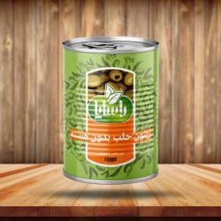 pitted Olives in 5kg Tin packaging