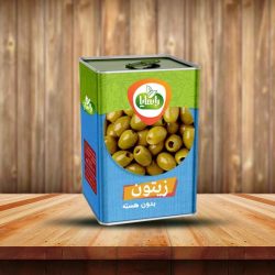 Pitted Olives in 17kg Tin Packaging